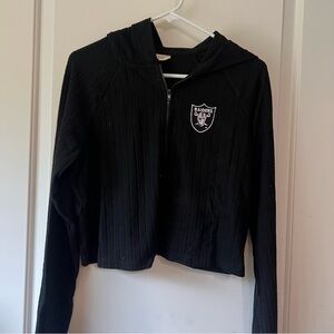 Black Raiders Quarter-Zip Hoodie (208)